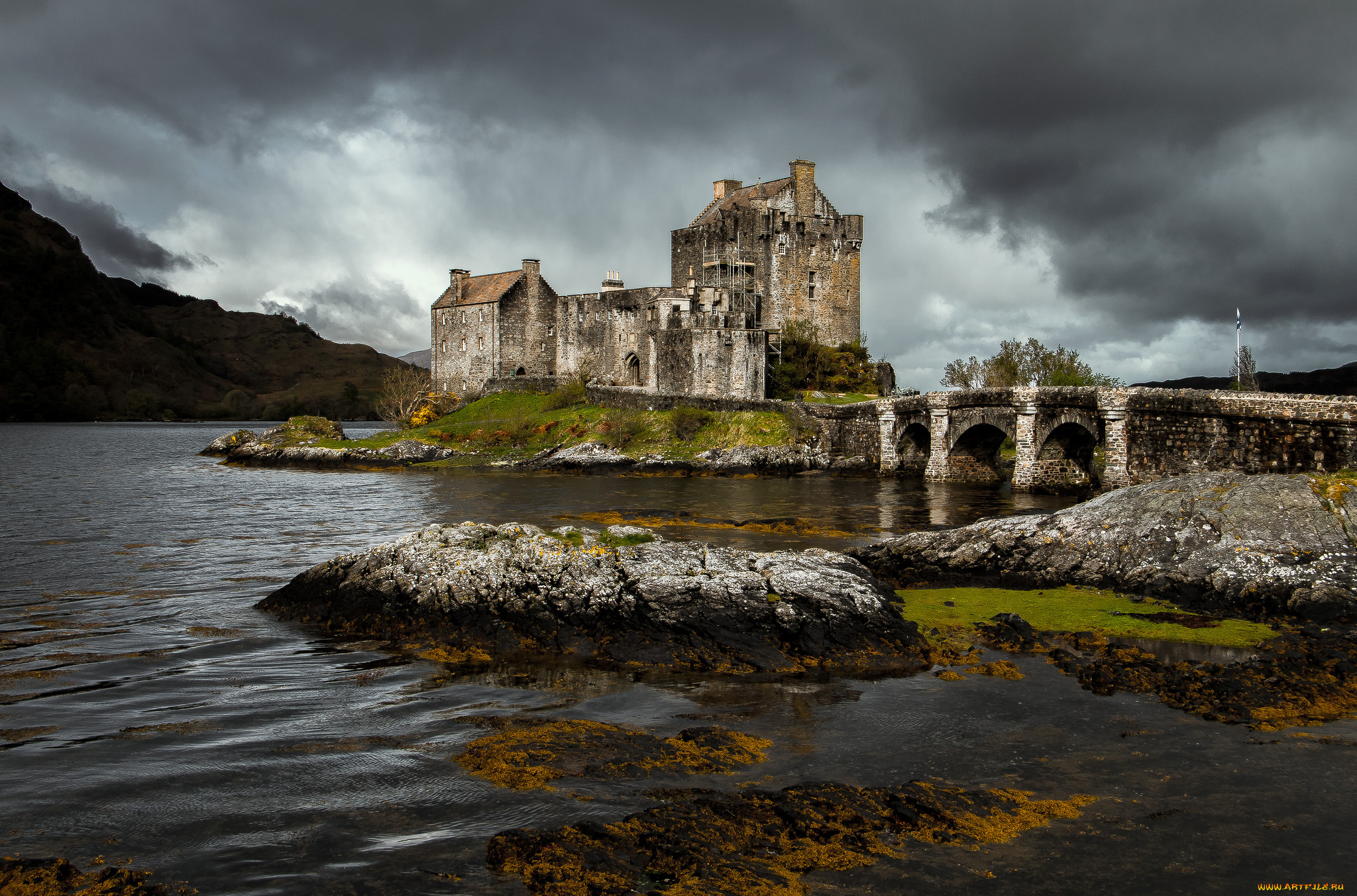 eilean donan castle-scotland, ,  - , , , , , 